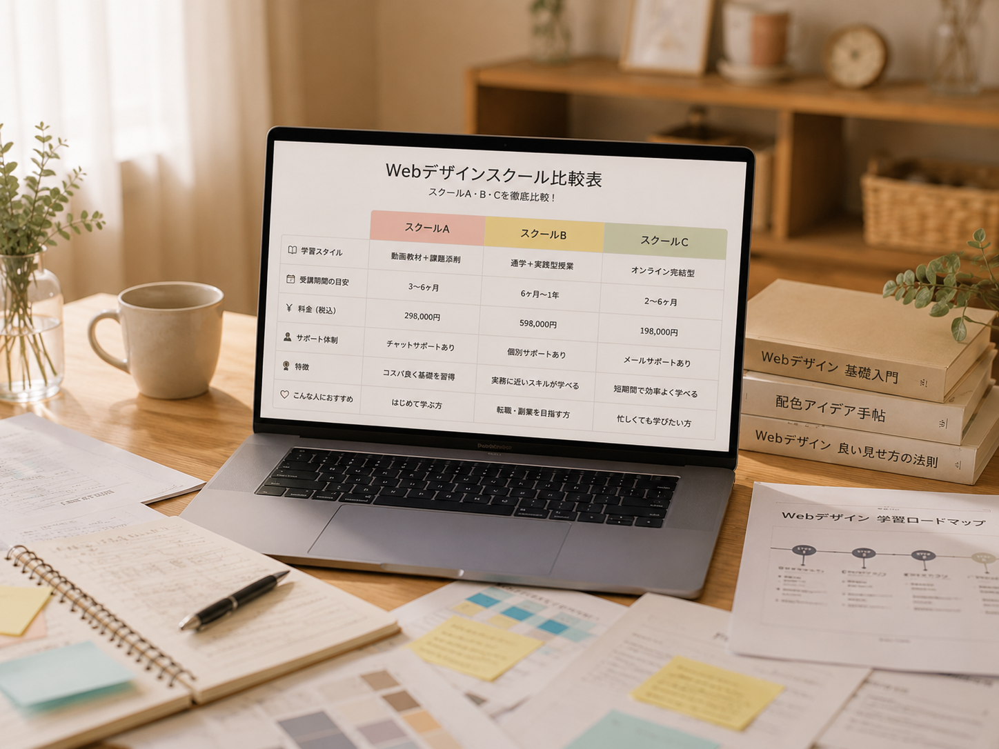 比較・選択のイメージ